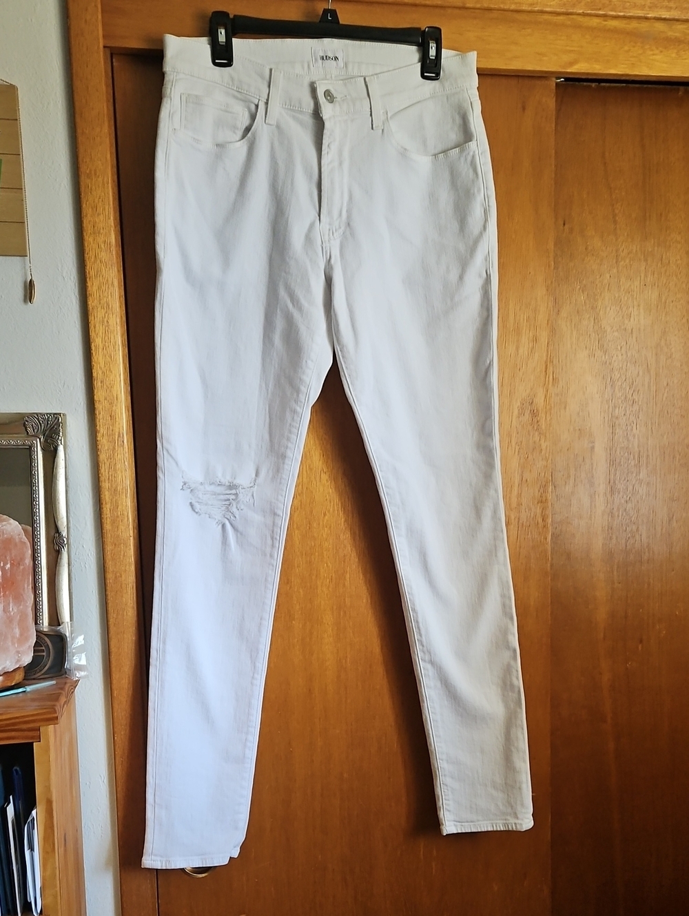 Hudson White Jeans Sz 31